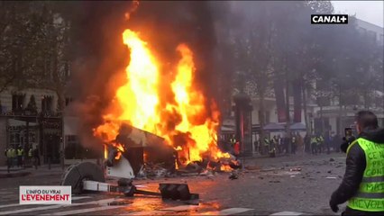 Les énormes dégâts des gilets jaunes -  L'info du vrai du 26/11 - CANAL+