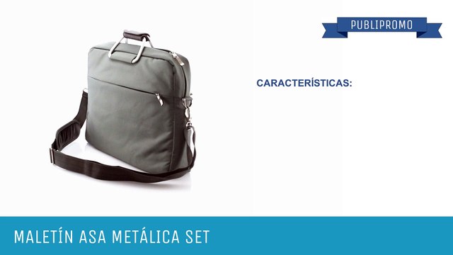 Maletines con asas metálicas modelo set