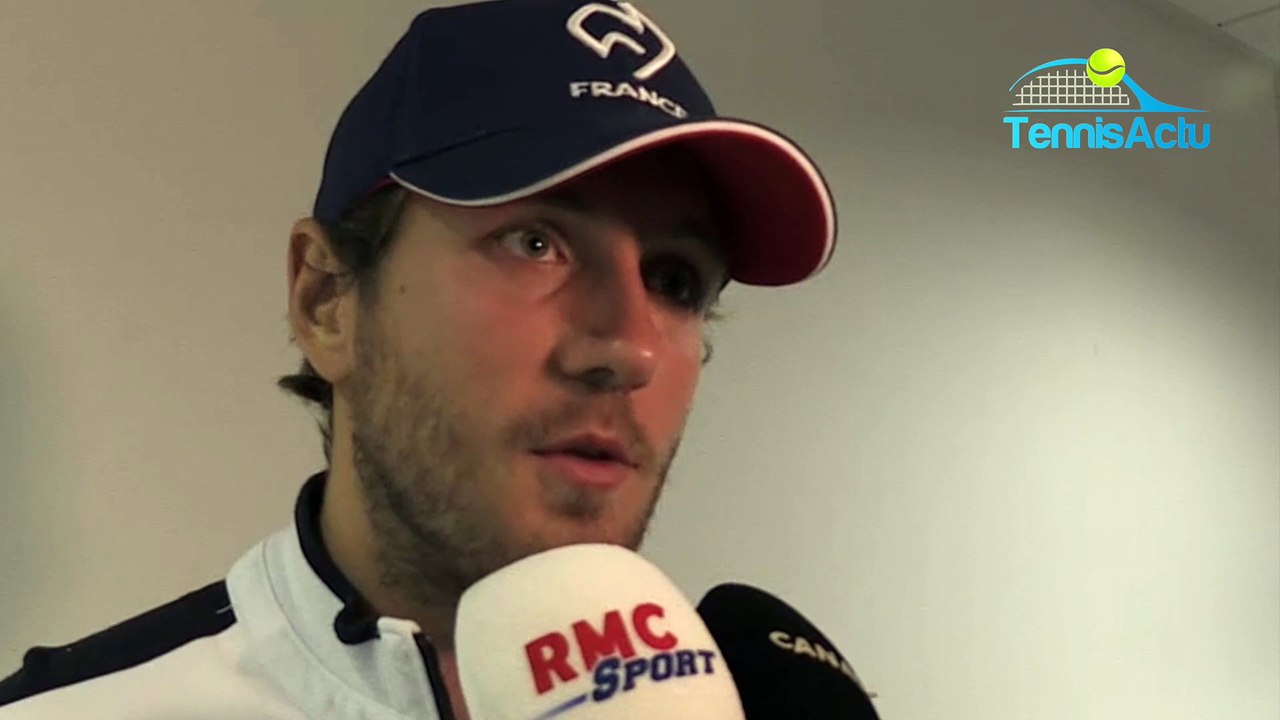 Coupe Davis 2018 - France-Croatie - Lucas Pouille : "Bernard Giudicelli s'est trompé, il a voté contre nous les joueurs"