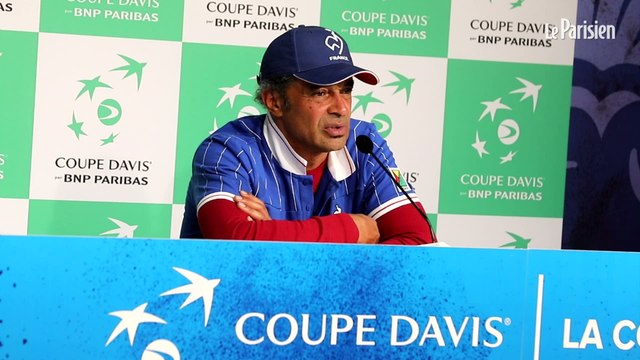 Coupe Davis. Noah: « on s'est fait défoncer »