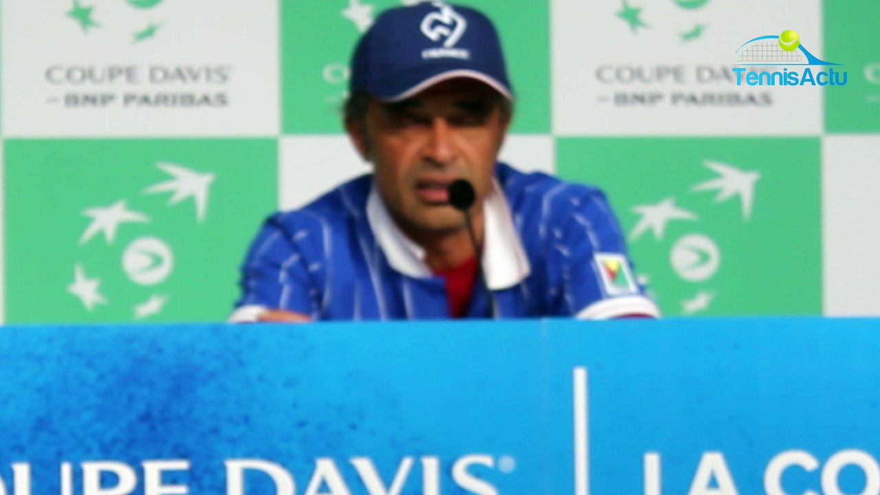 Coupe Davis 2018 - Les regrets de Yannick Noah, c'est Gaël Monfils : "Je n'ai pas trouvé les clés pour aider Gaël Monfils"