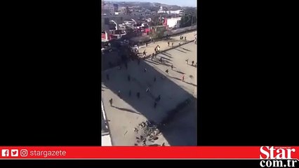 Yüzlerce mülteci, Meksika-ABD sınırını geçmeye çalışıyor