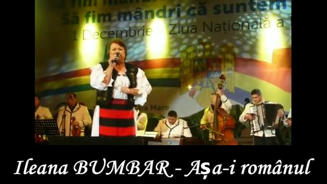 Ileana BUMBAR în concert susținut de Ziua Națională a României