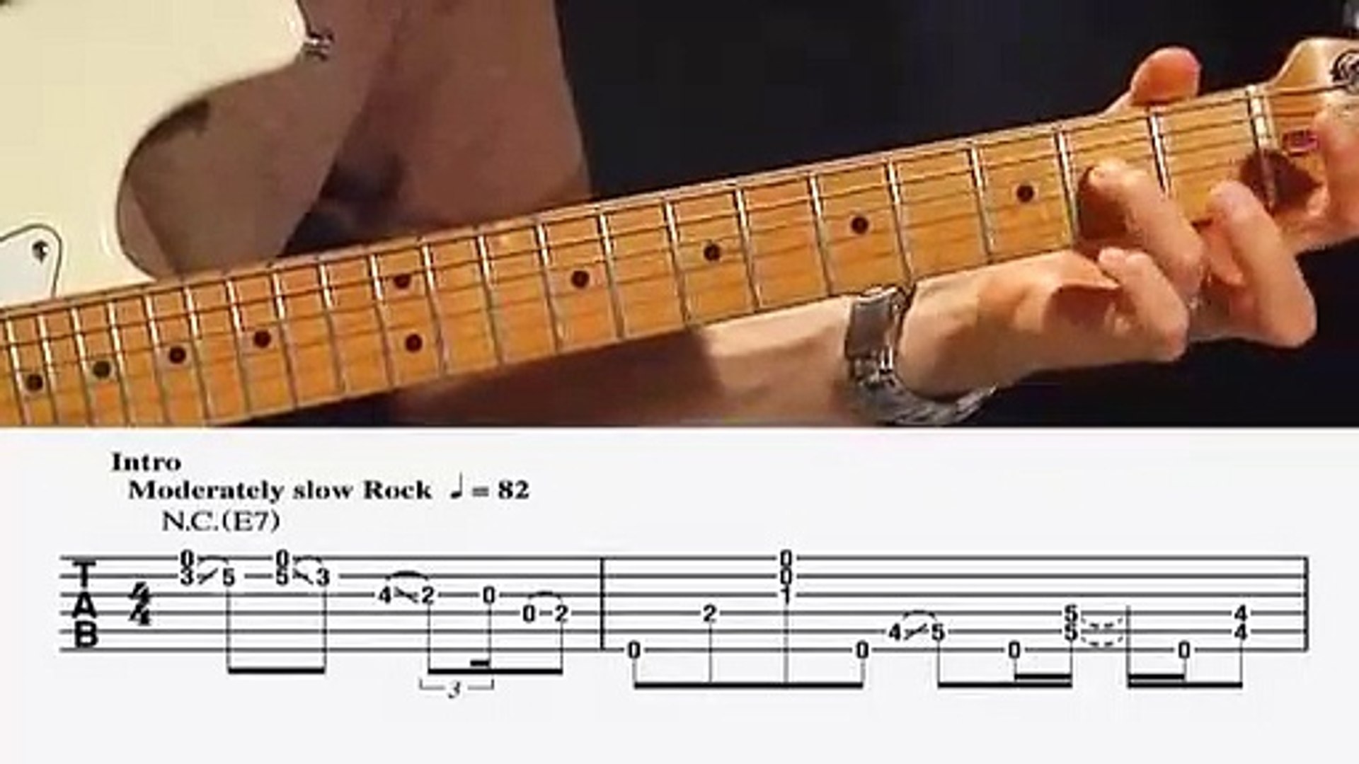 Jimi Hendrix - Hey Joe - Guitar Tutorial - video Dailymotion