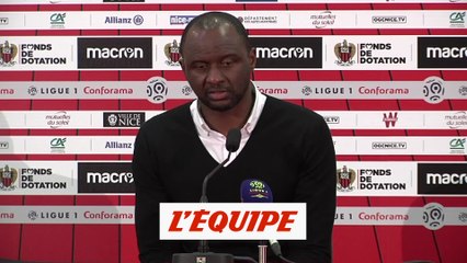 Vieira «On a franchi un pallier» - Foot - L1 - OGCN