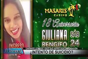 Giuliana Rengifo, ex Agua Bella, niega intento de suicidio