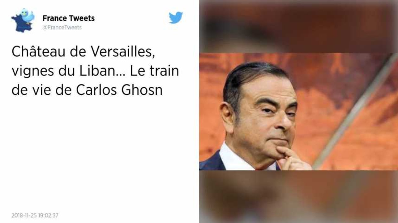 Château de Versailles, vignes du Liban... Le train de vie de Carlos Ghosn