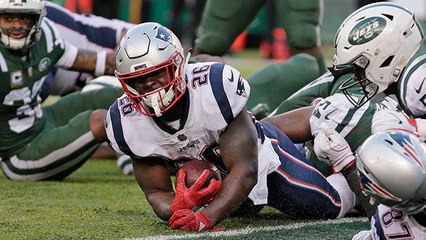 Sony Michel keeps churning on goal-line TD run