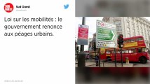 France : Le gouvernement renonce aux péages urbains