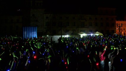 Récord de luces denuncia violencia contra la mujer en Colombia
