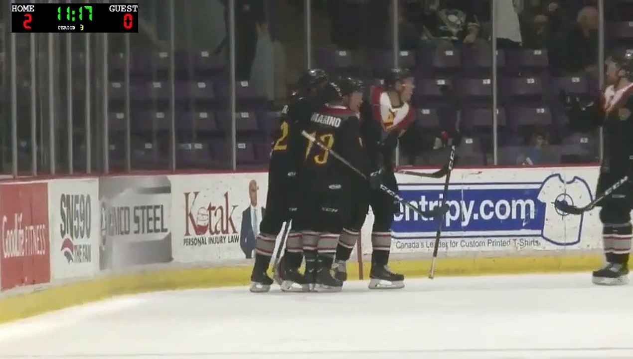 ECHL Worcester Railers 1 at Brampton Beast 3