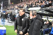 Après le match Amiens SC - Olympique de Marseille Christophe Pélissier