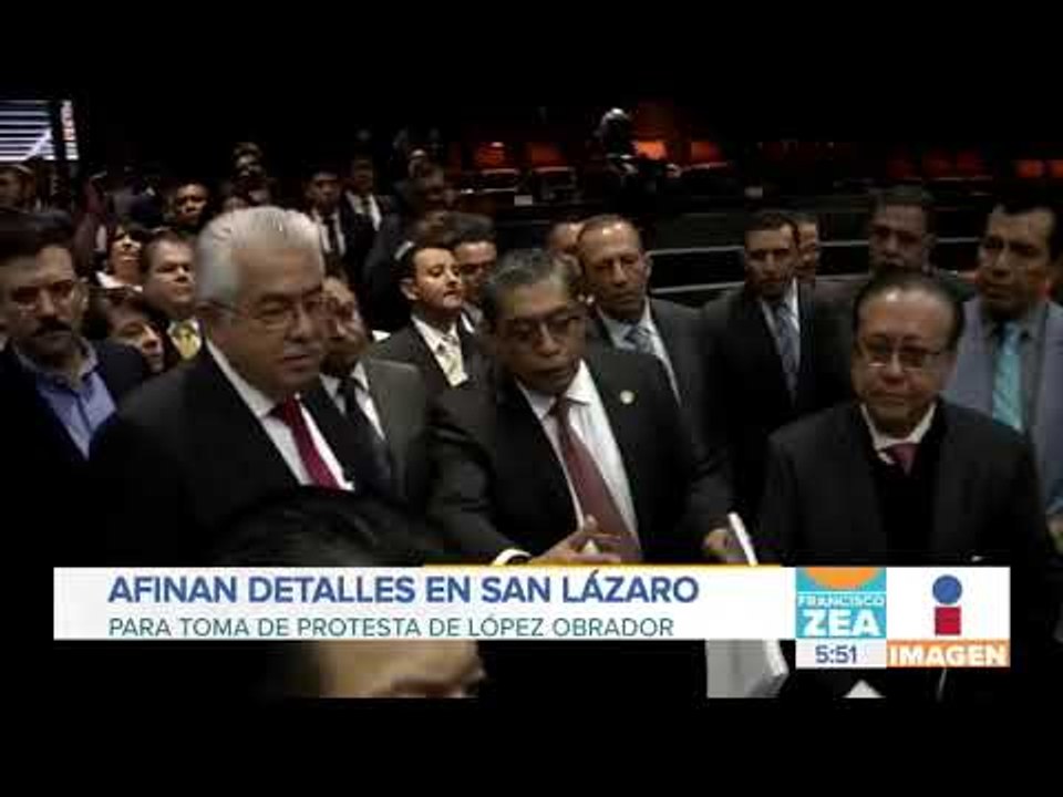 Afinan los detalles para la toma de protesta de AMLO | Noticias con Francisco Zea