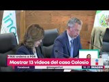 Exigen a la PGR mostrar los 13 videos del asesinato de Colosio | Noticias con Yuriria