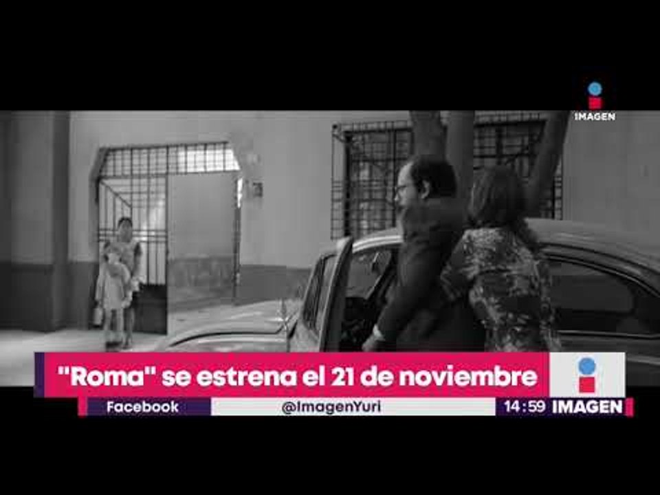 Confirman fecha de estreno de "Roma" en México | Noticias con Yuriria Sierra