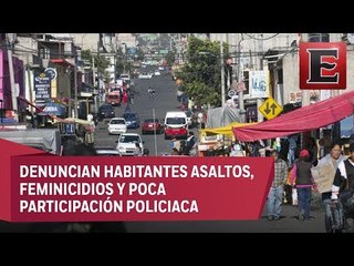 Comunidad estudiantil en Ecatepec vive con miedo por inseguridad