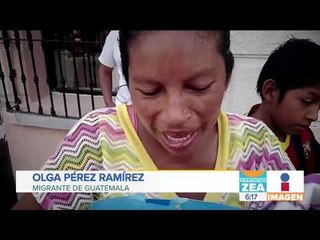 Nace una niña en la primera caravana migrante | Noticias con Francisco Zea