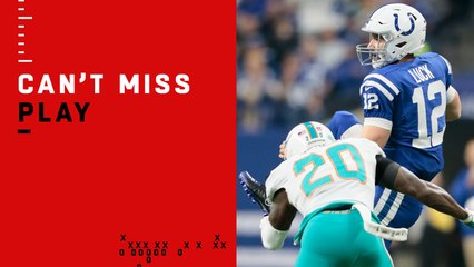 Can't-Miss Play: Brissett hits leaping Luck for big fourth-down pickup