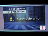 DÍA DE MUERTOS: No habrá bancos ni parquímetros, pero sí alcoholímetro | Noticias con Yuriria