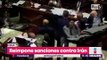 Diputados de Italia se agarran a golpes en sesión del Congreso | Noticias con Yuriria
