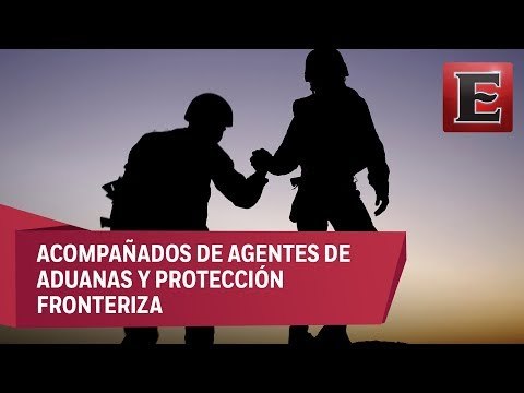 Más de mil soldados estadounidenses llegan a la frontera con México
