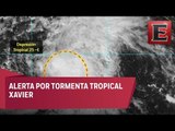 Alerta en Colima por la tormenta tropical Xavier