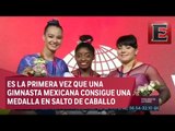 Alexa Moreno logra bronce histórico en mundial de gimnasia