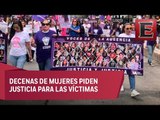 Marchan en la Ciudad de México contra los feminicidios