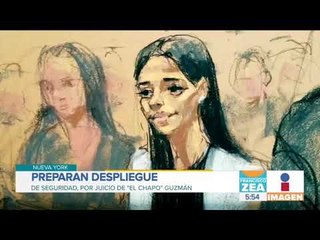 Preparan despliegue de seguridad por El Chapo en Nueva York | Noticias con Zea