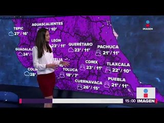 Cómo va a estar el clima en México hoy 5 de noviembre | Noticias con Yuriria