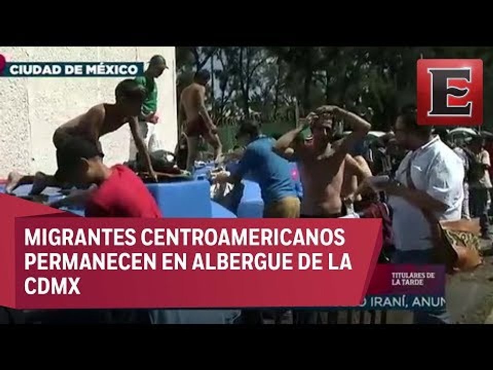 Migrantes centroamericanos siguen llegando a la CDMX
