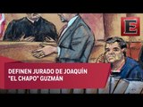 Siete mujeres y cinco hombres decidirán futuro de 'El Chapo'