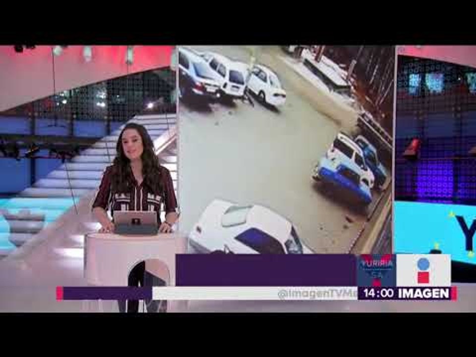 ¡Fuertes imágenes! Un camión se impacta en un supermercado | Noticias con Yuriria Sierra