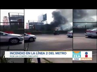 Así fue el incendio en el metro Villa de Cortés | Noticias con Francisco Zea