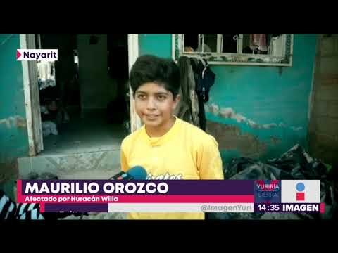 Siguen afectaciones por el huracán Willa en Nayarit | Noticias con Yuriria Sierra