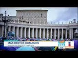 Hallan más restos humanos en embajada del Vaticano | Noticias con Francisco Zea