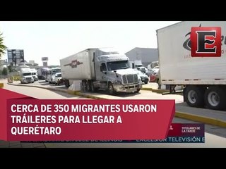 Integrantes de la Caravana Migrante continúan su camino a EU