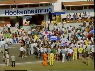 West German 500cc GP - Hockenheimring - 1989