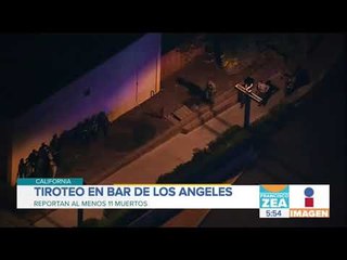 Se registran 11 muertos en un tiroteo en un bar de California | Noticias con Francisco Zea