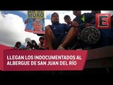 Querétaro acoge a migrantes centroamericanos provenientes de la CDMX