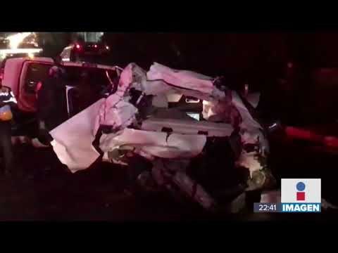 El instante en que un tráiler se quedó sin frenos en la México -Toluca | Noticias con Ciro