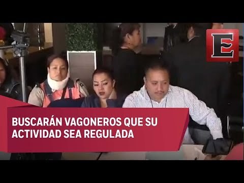 Vagoneros se oponen a operativos efectuados por STC Metro