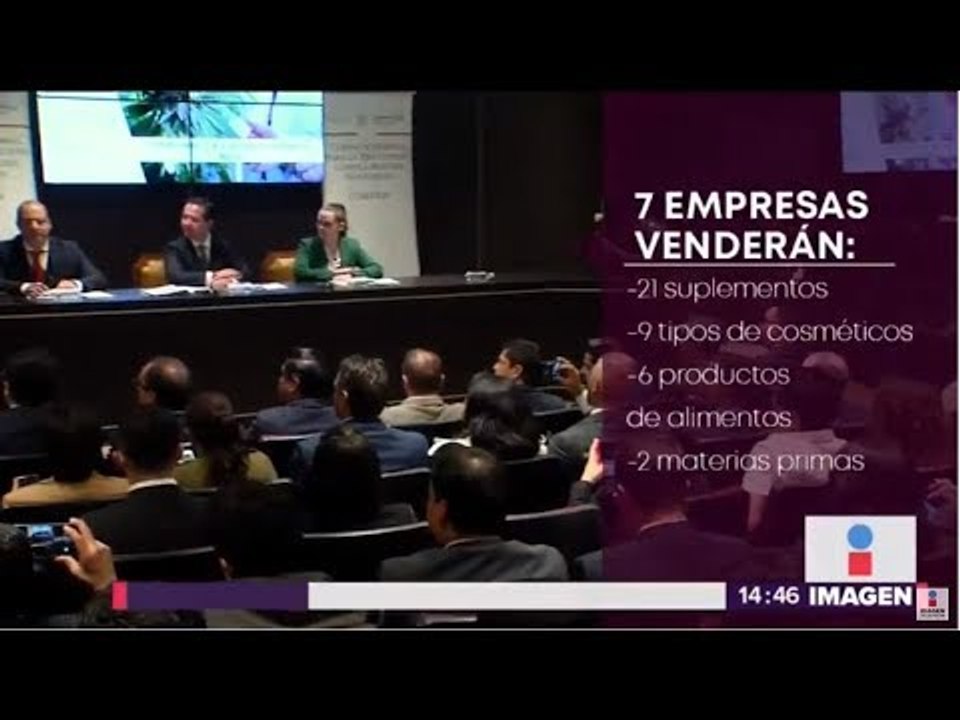 Llegan 38 productos hechos con mariguana a México | Noticias con Yuriria Sierra