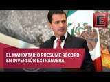 Peña Nieto destaca cifra en generación de empleos durante su sexenio