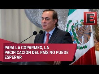 Empresarios respaldan el plan de seguridad de López Obrador