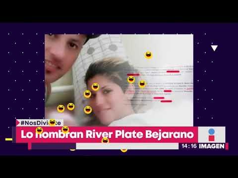 Una pareja argentina llama a su hijo River Plate | Noticias con Yuriria Sierra