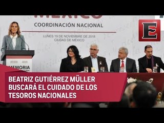 Encabezará Gutiérrez Müller consejo para salvaguardar historia del país