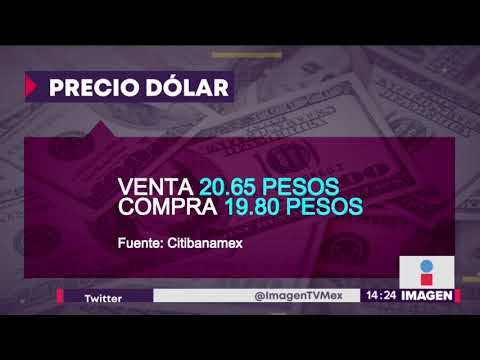 Dólar sube a 20.65 pesos tras iniciativa sobre comisiones bancarias | Noticias con Yuriria Sierra