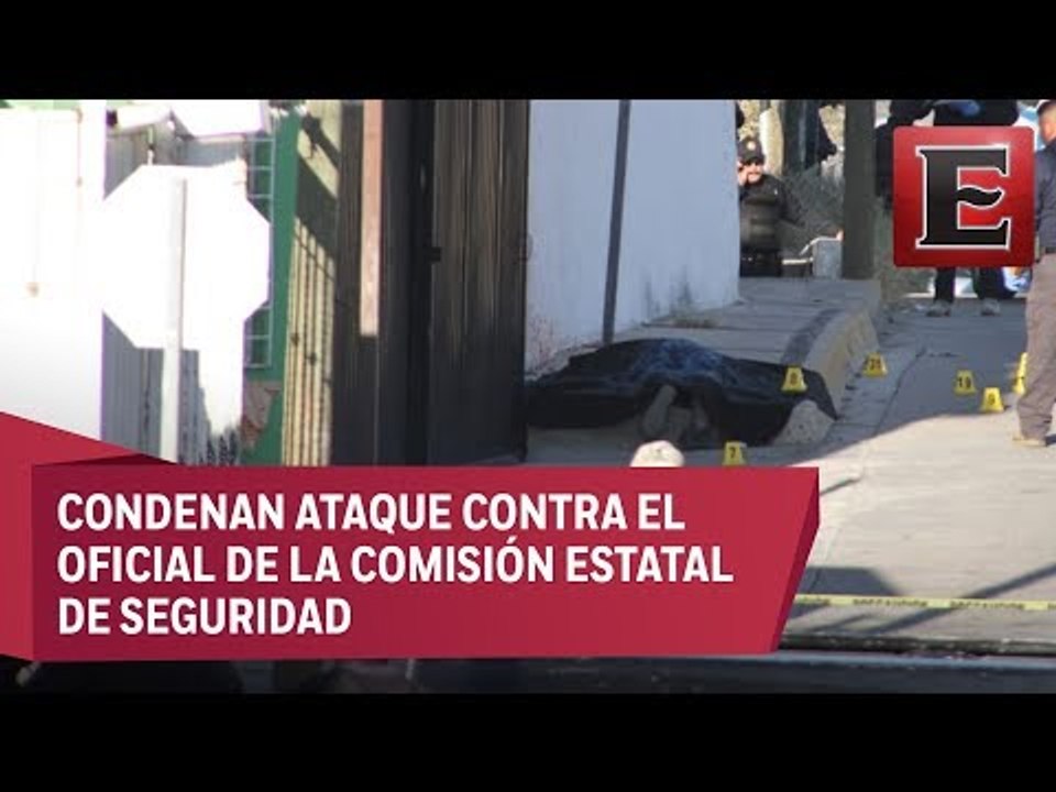 Asesinan a balazos a agente estatal en Chihuahua