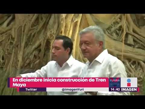 El diciembre inicia la construcción del Tren Maya | Noticias con Yuriria